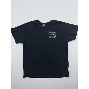 Rock & Roll Hall of Fame Museum Inductees 2 sided black T-Shirt 1986-2017 Lrg